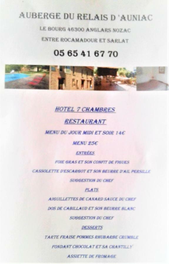 غوردون أون كيرسي Auberge Du Relais D'Auniac المظهر الخارجي الصورة